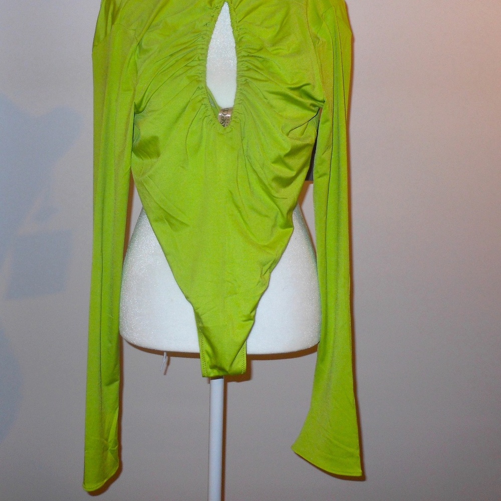 House of CB Green Bodysuit